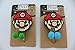 Finex® *Set of 2* Super Mario Brothers Toothbrush Holders with Suction Cup for wall in bathroom at home