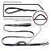 Heavy Duty Dog Leash by Tuff Pupper | 2 Comfortable Padded Handles to Hold Strong Dogs | Reflective Strip for Safe Night Walks | Lockable Clip for Security | For Medium & Large Dogs | 6ft x 1in