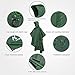 Terra Hiker Waterproof Rain Ponchos, Hiking Rain Jackets, Reusable Rain Coats for Outdoor Activities