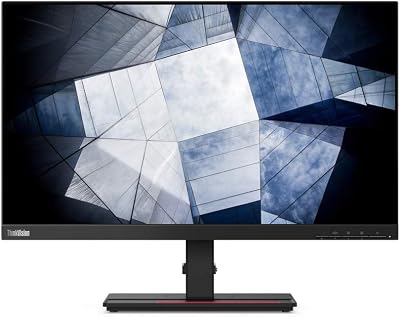 Lenovo ThinkVision P24h-20 23.8" QHD IPS USB-C Monitor HDMI DP 300nits
