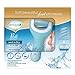 Amopé Pedi Perfect Wet & Dry Electronic Foot File, Waterproof, Rechargeable, Cordless, Dual Speed With 3 refills and Cosmetic bag