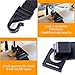ALLTOOLS Car Back Seat Headrest Hanger Holder Hooks for Purse Grocery Bag Hat Cloth Coat - Heavy Duty Purse Car Hooks - Drop Stop Gadget - Best Car Accessories for Women, Mom