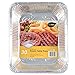 XIAFEI 9x13 Aluminum Foil Pans (30 Pack), Disposable Half Size Deep Foil Pans, Cookware, Food Prepping, Large Pans for Baking, Reheating, Grilling