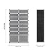 iKayaa DIY Plastic Shoes Rack 16 Cube Water-Proof Shoes Storage Organizer Cabinet with Door for 32 Pairs, 2 extra large Cube for Boots