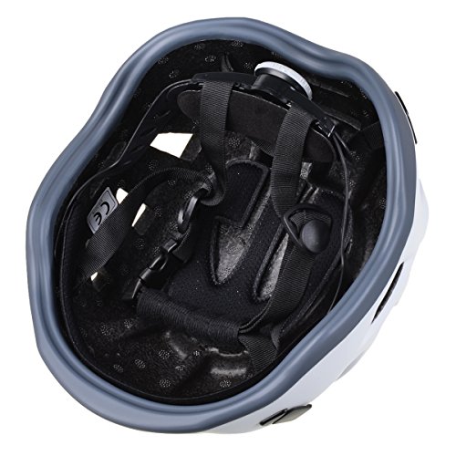 Outdoor Helmet Multifunctional Adjustable Helmet for Mountain Recreational Cycling Rock Climbing - White