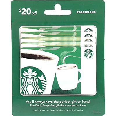Buy Starbucks Gift Cards Multipack Of 5 Online In South Korea B00ov98f44