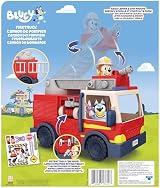 Bluey Firetruck Exclusive Bingo and Bob Bilby Figures Playset view 3