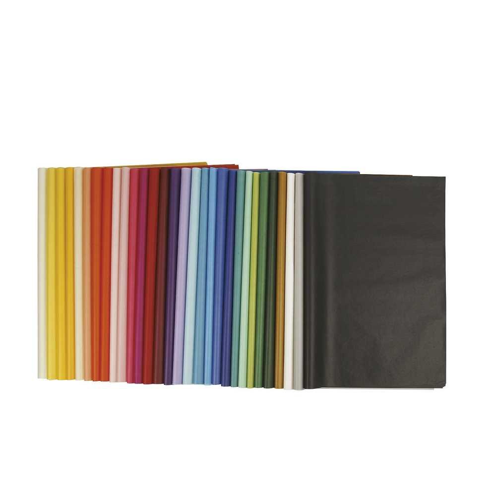 Tissue Paper, Sheet 50x70 cm, 14 g, asstd Colours, 300asstd Sheets