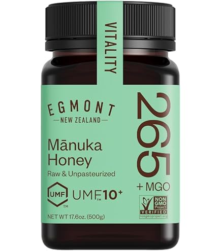 Amazon.com : Egmont Honey Raw Manuka Honey MGO 85+ UMF 5+ 17.6oz