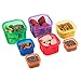 Meal Prep Zone 7 Piece Multi-Colored Portion Control Containers with Guide and Snap-Lids