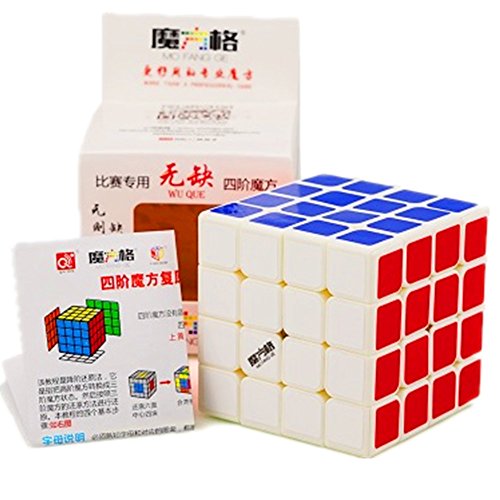 Cuberspeed New batch Qiyi WuQue 4x4 White Magic cube MoFangGe Wuque 4x4 White Speed cube