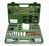 Freetime Upgraded Version Gun Cleaning Kit Universal Supplies for Hunting Rilfe Handgun Shot Gun Cleaning Kit for All Guns with Case (GG)