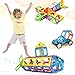 DARVIQS 92 Piece Magnetic Blocks, Magnetic Building Tiles Set, Creativity STEM Toy for Preschool Toddlers, Kids, Girls, Boys