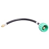 KIBOW 1FT Propane Pigtail Hose Connector with QCC