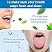 Tongue Cleaner Set for Fresh Breath - 2 Pieces Stainless Steel Tongue Scraper for Oral Hygiene Care and Cure Bad Breath with 3 Pieces Scraper Cleaning Tablet
