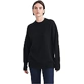 NAADAM Womens Luxe Cashmere Oversized Crewneck Sweater