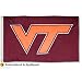 Virginia Tech Hokies Nylon Embroidered Flag