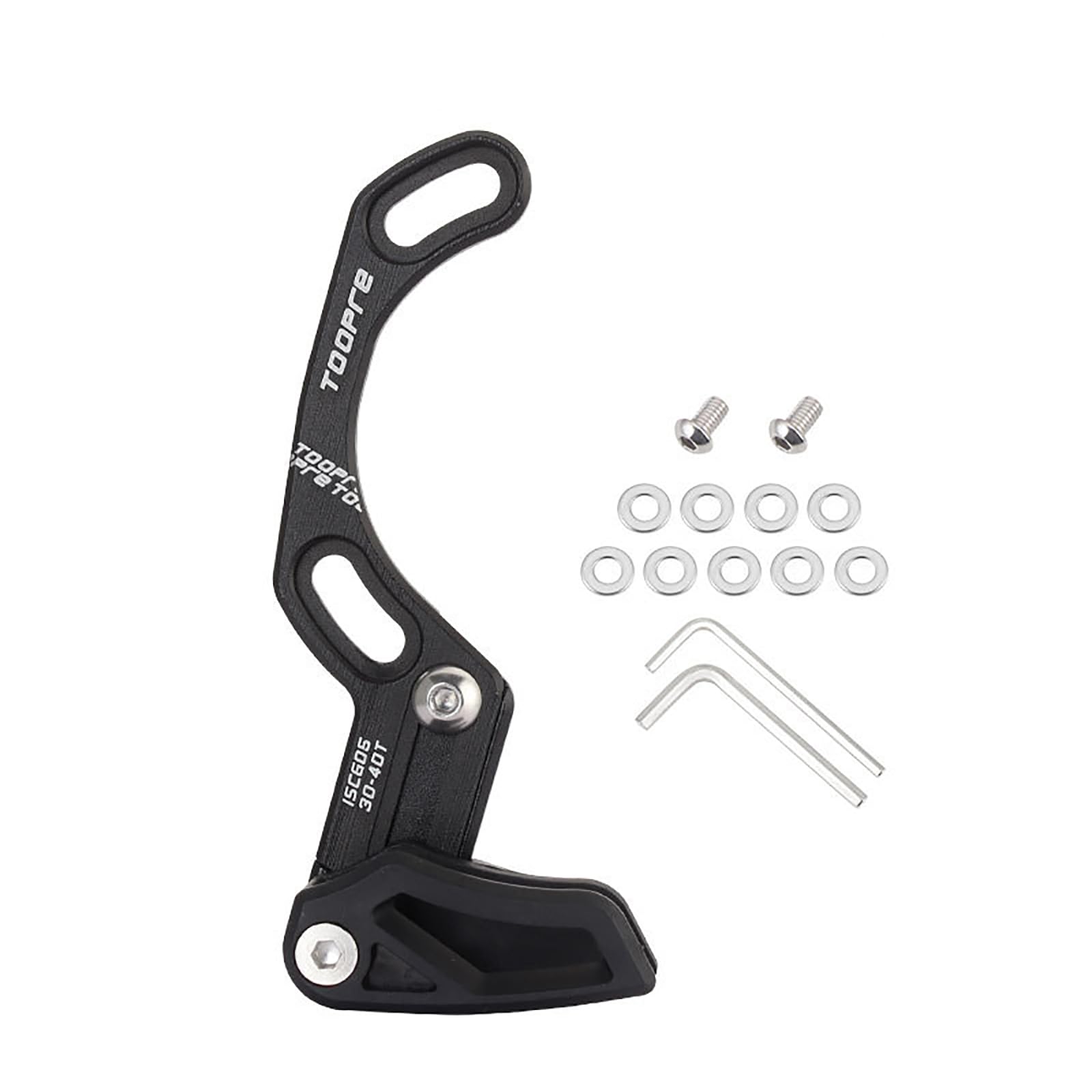 SHULLIN Chain Guide MTB Downhill Chain Guide Mountain Bike Chain Guide Bicycle Chain Deflector ISCG 05 MTB Downhill Bicycle Chain Guide for Bicycle Accessories with Bottom Bracket (Black)