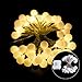 4M 40 LED Ball Styled String Lights Battery Operated for Christmas, Partys, Wedding, New Year Decorations, etc. (Warm White)