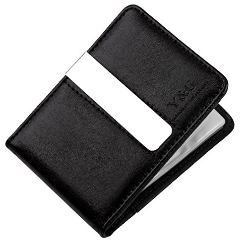 Ycc1013 leadership goods black great leather money clip wallet an…