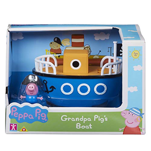 peppa pig grandpa bathtime boat