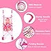 WonderPlay Doll Stroller with Baby Doll Foldable Umbrella Doll Strollers with Swivel Wheels Handles for Toddlers Kids