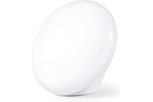 LASTAR Light Therapy Lamp, 10,000 Lux Sunlight Lamp with 4 Color Temperatures & 5 Brightness Level & 60Min Timer, Touch Control Sun Lamp with Memory Function for Home/Office/Sleep