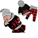 Valentines Baby Boys Girls Clothes Long Sleeve Hoodie Tops Sweatsuit Pants Outfit Set