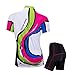 ZEROBIKE® Women's Short Sleeve Cycling Jersey Jacket Cycling Shirt Quick Dry Breathable Mountain Clothing Bike Top