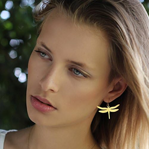 Handmade Summer Dragonfly Earrings - A Dazzling Pair of Dragonfly Earrings