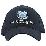 United States Coast Guard Veteran Hat for Men and Women, Military Collectibles