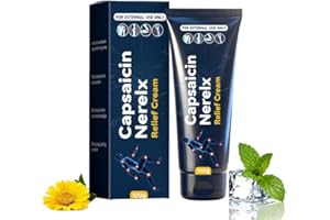 QYGCHUSIN Capsaicin Neuropathy Support Topical Cream with Capsaicin, Arnica, Menthol, MSM & Glucosamine Deep Formula - 100g