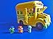 Zomlings “in the Town” Crazy School Bus Miniture Figure, Assorted Colors
