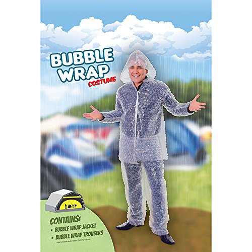 Bristol Novelty AC570 Bubble Wrap Costume, Unisex-Adult, Medium