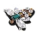 Jili Online 3D Crytsal Bees Patch Sewing on Rhinestone Applique for Clothes Shoes Bags Decoration Patch DIY Apparel Accessories