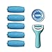 5 Pack Extra Coarse Pedicure Rollers Amope Wet Dry Compatible Amope Refill Compatible with Amope Pedi Perfect Wet Dry Foot File