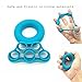 Kulussy Finger Stretcher Hand Resistance Bands Hand Extensor Exerciser Hand Grip Strengthener Strength Trainer Gripper Set for Arthritis Carpal Tunnel Exercise Guitar and Rock Climbing 6pcs