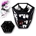 Hicollie Makeup/Cosmetic Organizer 360 Rotating/Revolving Cosmetic Storage Tabletop Big Capacity Carousel New Sturdy Stylish Black