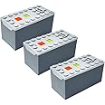 YUN.arbor Power Functions Battery-Box-88000 (3 PCS) Compatible with Lego Motor MOC Technic Parts