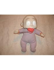 Toy: Vintage 1998 Mattel Rugrats Baby Dil Stop My Hiccups Talking Plush Doll - Mattel viacom
