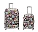 Rockland Departure Hardside Spinner Wheel Luggage, OWL, 2-Piece Set (20/28)