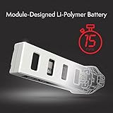 Genuine MJX Rechargeable LiPo Battery - 7.4V 1800mAh LiPo Battery for Force1 MJX Bugs 2W Bugs 2C F200W Shadow and F200C Specter Quadcopter Drone (White)
