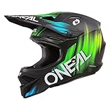 O'Neal 3SRS Helmet Adult Voltage Black/Green X-Small