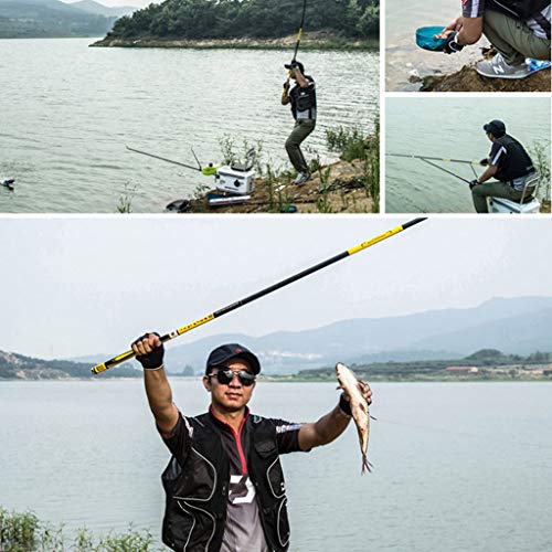 Angelrute - Ultra Light Super Hard 28 Carbonized Angelrute für Angelruten (größe : 7.2m) – Bild 7