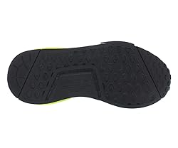 adidas NMD_R1 Boys Shoes Size 4, Color: Black/Yellow