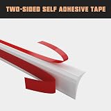 Zayejod 2M Silicone Shower Tray Sealing Strip Beading Gap Cover 2.5cm view 3