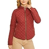 NE PEOPLE Womens Lightweight Quilted Zip Jacket (S-3XL)
