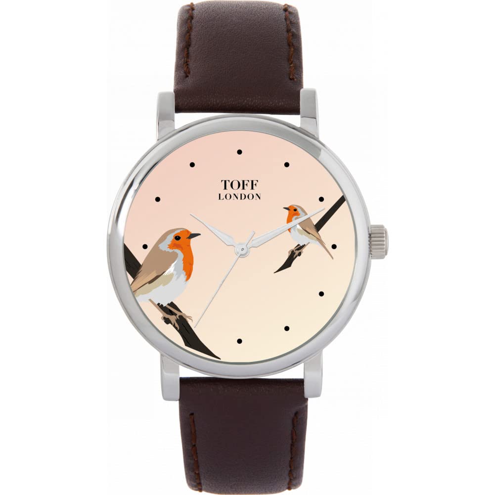 Toff London Ladies Robins Bird Watch