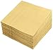 Jubilee 3-Ply Cocktail Beverage Napkins, 80 count, Gold