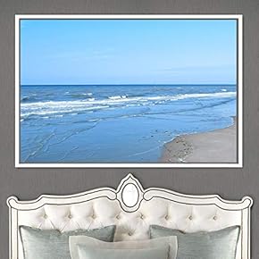 signwin Framed Canvas Wall Art Coastal Freedom Aerial...